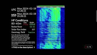 UVB76The Buzzer 4625 kHz 1st voice message 1225 UTC 19022024 [upl. by Duval]