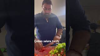 ÇOBAN SALATA TARİFİ yemek chef yemektarifleri kebap food fyp repost cooking masterchef et [upl. by Kopple710]