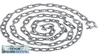 VEVOR Anchor Chain 20 x 516quot Galvanized Steel Chain 38quot Anchor Chain Review [upl. by Correy]