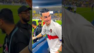 Fake Ronaldo Gets ￼Arrested 😱ronaldo shorts [upl. by Rudelson]