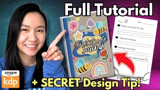 How to Publish a Hardcover Journal on Amazon KDP  StepbyStep Guide  Exclusive Design Tip [upl. by Brenna]