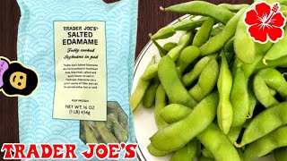 Salted Edamame  Trader Joe’s Product Review [upl. by Ahseenak]