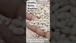 Barley Jau nashta barley healthy food viral trending ytshorts shortsfeed shorts idli dosa [upl. by Ardnalac]