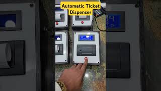 esp32 thermal printer for Automatic Ticket dispenser diyproject arduino esp32project [upl. by Odranar]