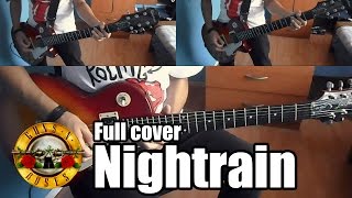 Guns N Roses Nightrain full cover  With lyrics sub español [upl. by Ferree]