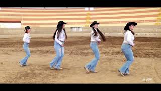 Bailarinas Los Elegantes de Jerez  El Vaquero  Coreografía Oficial [upl. by Sorgalim]