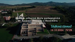 IVUBStredná odborná škola pedagogická sv AndrejaSvorada20212025  Stužková slávnosť klip [upl. by Greenberg]