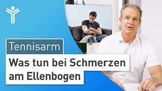 Tennisarm selbst behandeln Experten Tipps und Übungen von Dr Stefan Preis [upl. by Sinnod593]