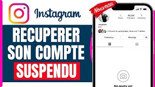 Comment Recuperer Son Compte Instagram Suspendu  En 2025 [upl. by Hussey]