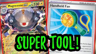 Magnezone ex is AWESOME With HANDHELD FAN Pokemon TCG Live [upl. by Adikram]