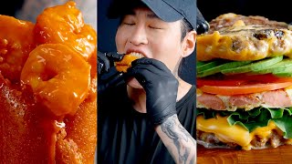 Best of Zach Choi Foods  MUKBANG  COOKING  ASMR 142 [upl. by Yliab]