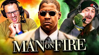 MAN ON FIRE 2004 MOVIE REACTION FIRST TIME WATCHING Denzel Washington  Full Movie Review [upl. by Hulbard501]