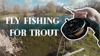 Fly Fishing for Trout  Episode 1  Duncton Mills  West Sussex  UK [upl. by Uv]