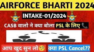 AIRFORCE PSL LIST 2024  AIRFORCE PSL INTAKE 012024  AIRFORCE PSL CASB NEW UPDATEairforcepsl [upl. by Anirbus718]