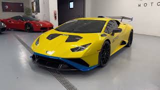 2022 Lamborghini Huracan STO in Giallo Belenus Walkaround Video [upl. by Ahsela]