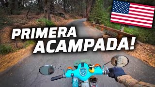 MI PRIMERA EXPERIENCIA ACAMPANDO EN ESTADOS UNIDOS😱👀  CALIFORNIA🇺🇸 [upl. by Irmina]