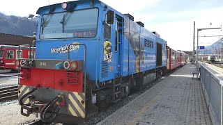 Bahnhof Jenbach im Inntal mit der Zillertalbahn [upl. by Jarad58]