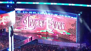 472019 WWE Wrestlemania 35 East Rutherford NJ  Lacey Evans Entrance [upl. by Lanam]