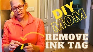 Ink Filled Security Tag Removal  DIY [upl. by Tiff446]