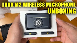 Lark M2 Wireless Lavalier Microphone Unboxing Deutsch Anleitung [upl. by Reifnnej]