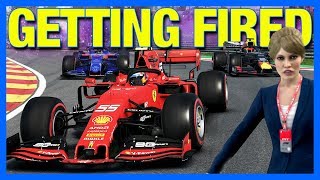 F1 2019 Career Mode  I GOT FIRED Part 56 [upl. by Sirrep]