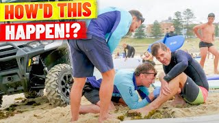 The WEIRDEST Injuries On Bondi beach [upl. by Caia]