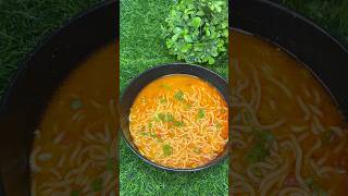 Soup and spicy Maggimagginoodiles hippie soupeveningsnacksnackeasysnackviralvideo [upl. by Aitas]