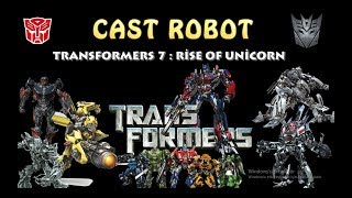 Transformers 7  Rise Of Unicron  CAST ROBOT 2020 1 [upl. by Atinehs]