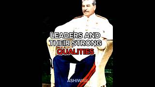 Leaders and their strong qualities shorts [upl. by Rowan]