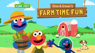 Grow Learn amp Play on the Farm Join Elmo amp Grover in Sesame Streets Farm Time Fun [upl. by Idaf]