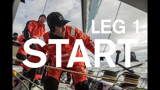 Leg 1 Start Highlights  Volvo Ocean Race [upl. by Seroled]