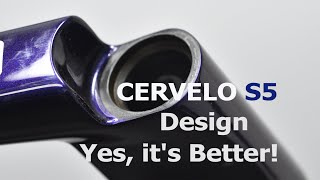 Cervelo S5 Design Yes its Better [upl. by Avonasac408]