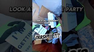 I found tons of party games In the dumpster 🤪 dumpsterdiving party game gamer shorts [upl. by Yetta432]