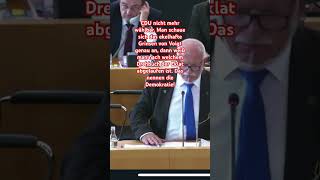 Eklat im Thüringer Landtag  Drehbuch CDU  Peinlich und nicht demokratisch CDU unwählbar cdu [upl. by Eibrik]