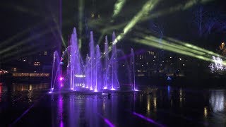 Illuminations light  Tivoli Gardens Copenhagen [upl. by Llertnahs576]