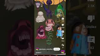 I played mysingingmonsters and then see a new island called macabre island and its update 8 [upl. by Leuqer]