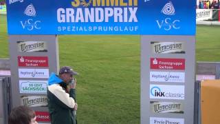 Skispringen SommerGrandPrix Klingenthal 02102013  Stefan Kraft Qualifikation [upl. by Iturhs]