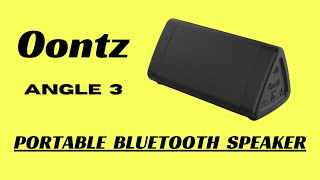 Oontz Angle 3 Bluetooth Speaker REVIEW [upl. by Hogue]