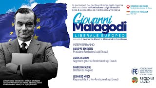 Giovanni Malagodi liberale europeo [upl. by Hiltner]