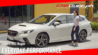 Subaru WRX Wagon Everyday Performance  CarGuidePH [upl. by Ahseila]