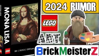 2024 LEGO Mona Lisa Art Set RUMOR [upl. by Pevzner857]