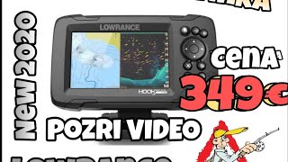 SONAR LOWRANCE HOOK REVEAL 5 83200 HDI ROW [upl. by Wilbert]