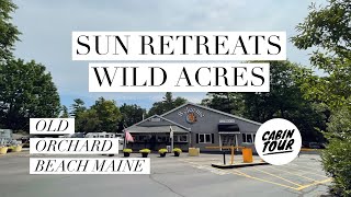 SUN RETREATS WILD ACRES MAINE [upl. by Ydnirb]