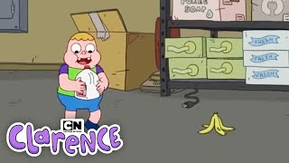 Banana Peel  Clarence  Cartoon Network [upl. by Chipman9]