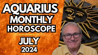 Aquarius Horoscope July 2024 [upl. by Ees]