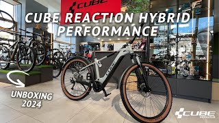 EBike Unboxing Video Cube Reaction Hybrid Performance 625 [upl. by Occor]