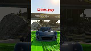 811 CAR JUMP IN GTA V shorts [upl. by Leizahaj]