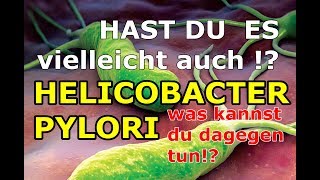 10 natürliche Mittel gegen HELICOBACTER PYLORI extrem wirksam [upl. by Alisen]