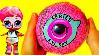 ГИГАНТСКИЙ ЛОЛLOL ДЕКОДЕР UNDER WRAPS КРУТАЯ ПОДДЕЛКА Челлендж New LOL Surprise Blind Bags Eye Spy [upl. by Yerfdog21]