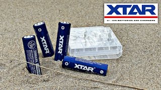 XTAR AA Liion Batteries And XTAR L8 Mixed Use Charger Review [upl. by Anetta244]